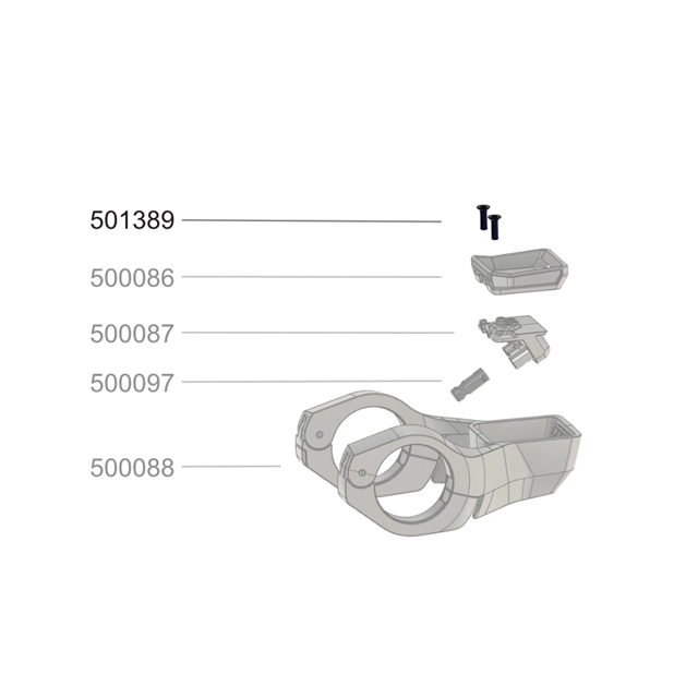 Screw for FIT insert holder display